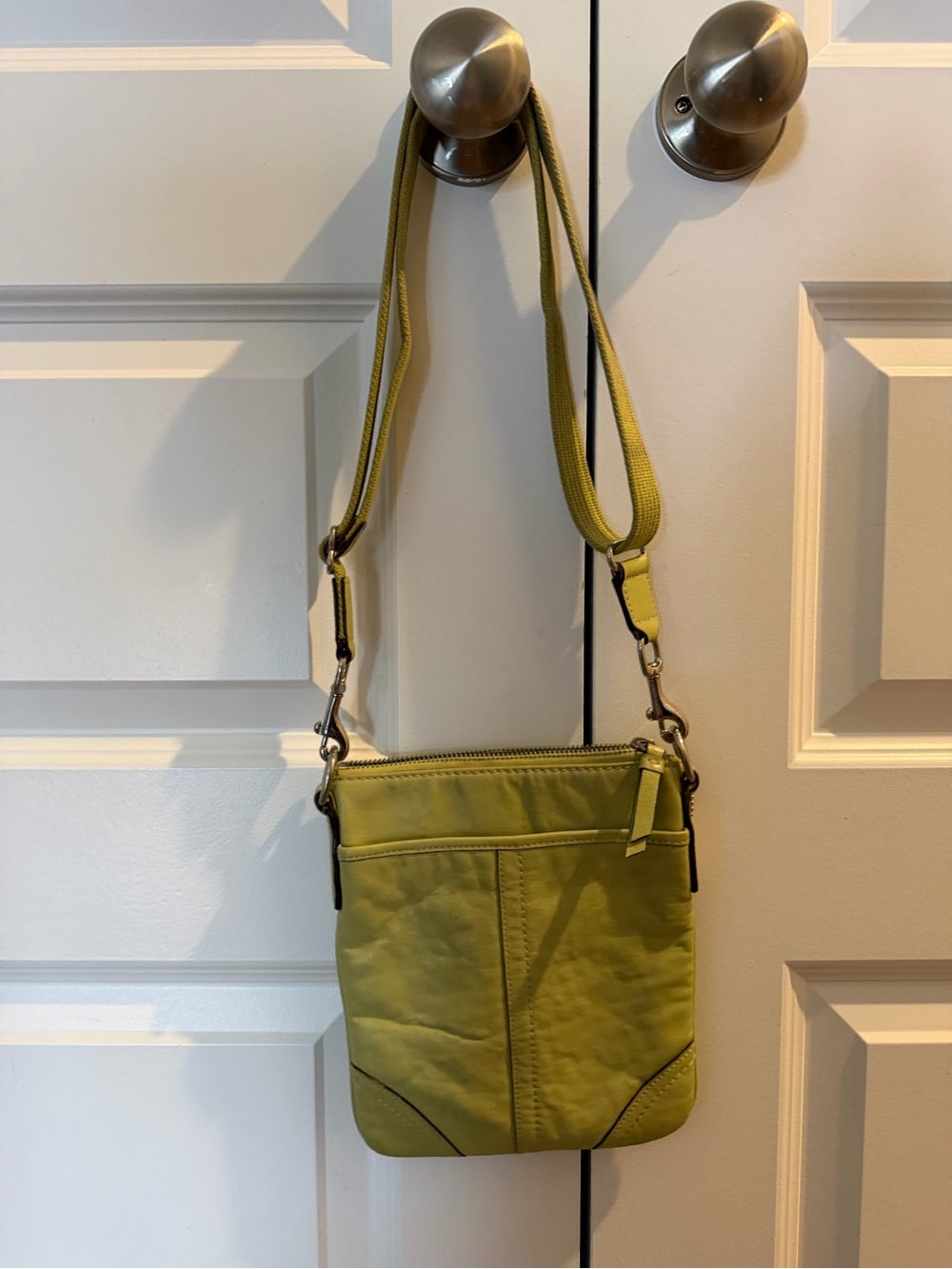 Coach Lime Green SoHo Crossbody Bag
